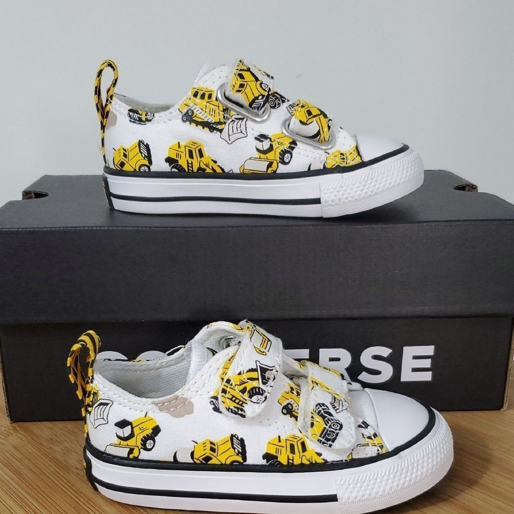 Converse CTAS 2V Ox Construction Sneakers Infant Size 5 NIB